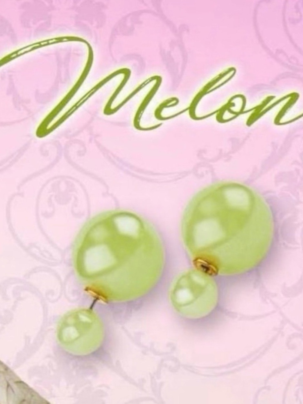 Park Lane Melon Earrings - Picture 2 of 4
